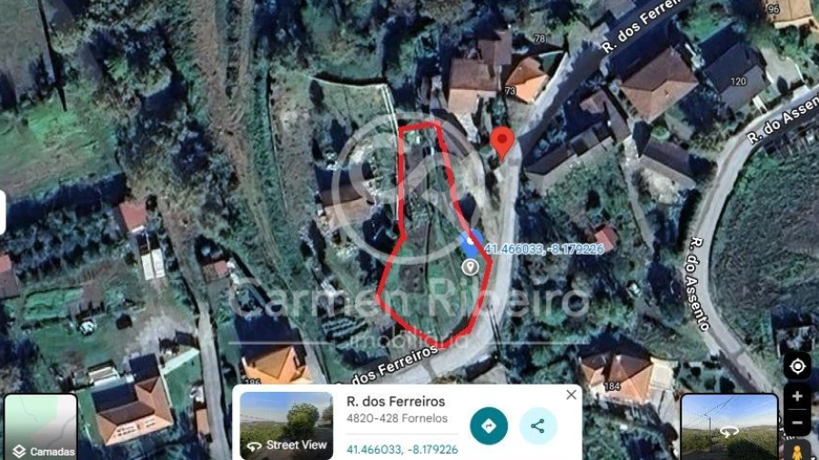 Terreno para Venda em Fornelos