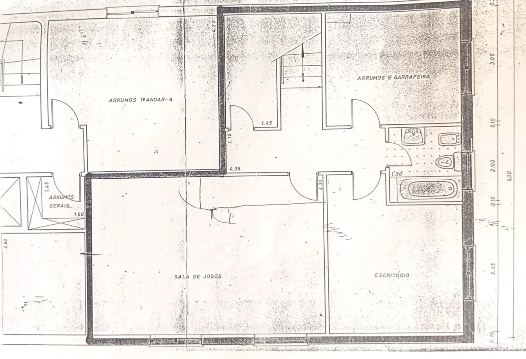 Apartamento T6 para Venda em Glória e Vera Cruz Planta 2