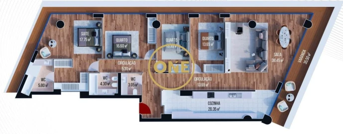 Apartamento T4 para Venda em Funchal (Se)