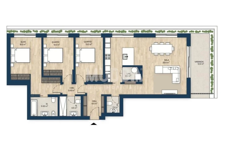 Apartamento T3 para Venda em Santa Marinha e São Pedro da Afurada Foto 26
