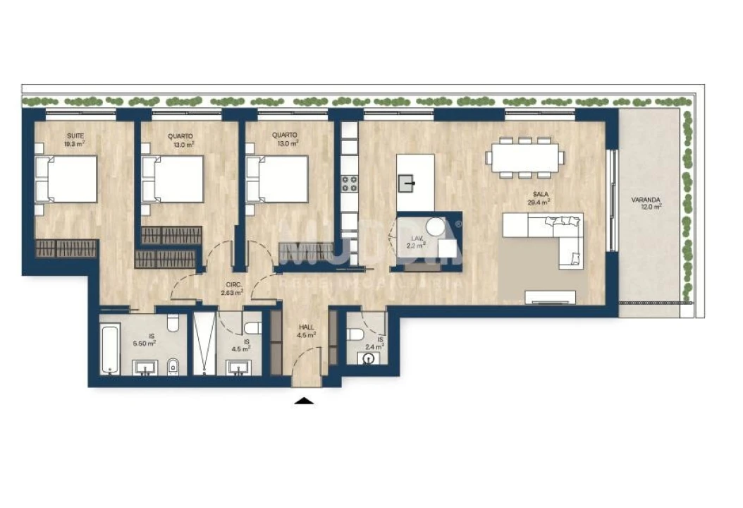 Apartamento T3 para Venda em Santa Marinha e São Pedro da Afurada Foto 26