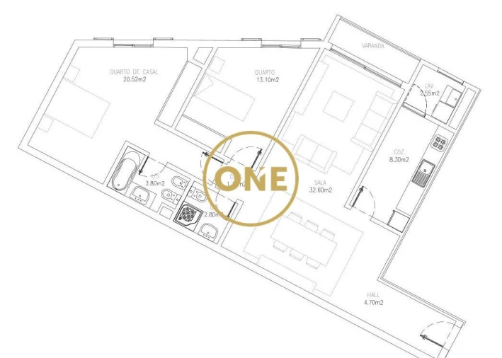 Apartamento T2 para Venda em Caniço Foto 24