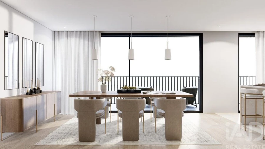 Apartamento T3 para Venda em São João Baptista Foto 3