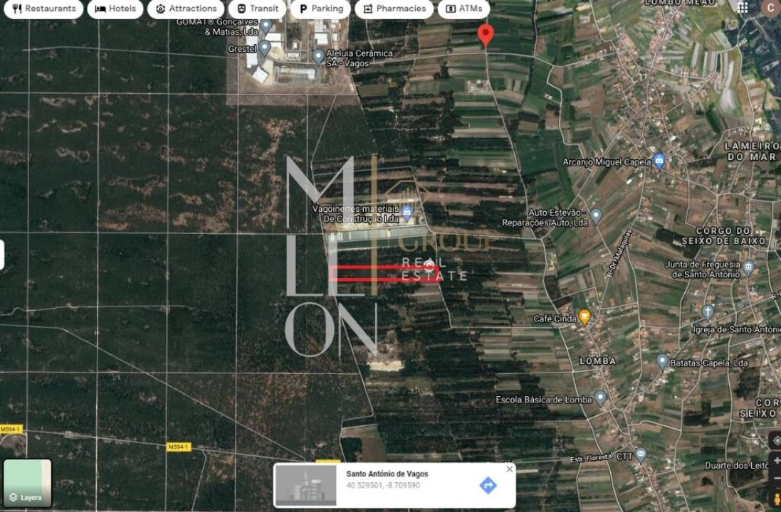 Terreno para Venda em Vagos e Santo António Foto 4