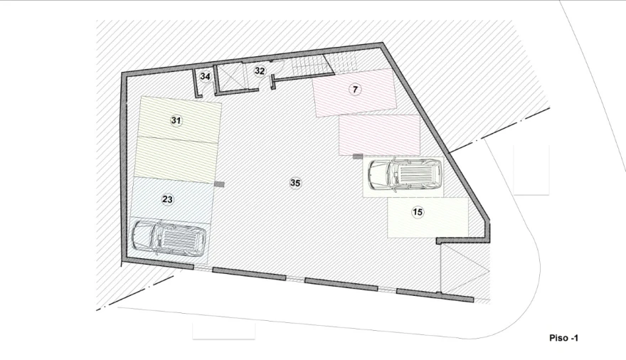 Apartamento T2 para Venda em Santa Maria, São Pedro e Matacães Planta 2
