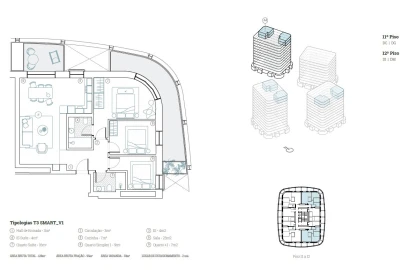 Apartamento T3 para Venda em Paranhos