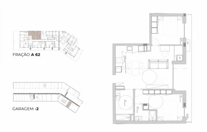 Apartamento T2 para Venda em Oliveira do Douro