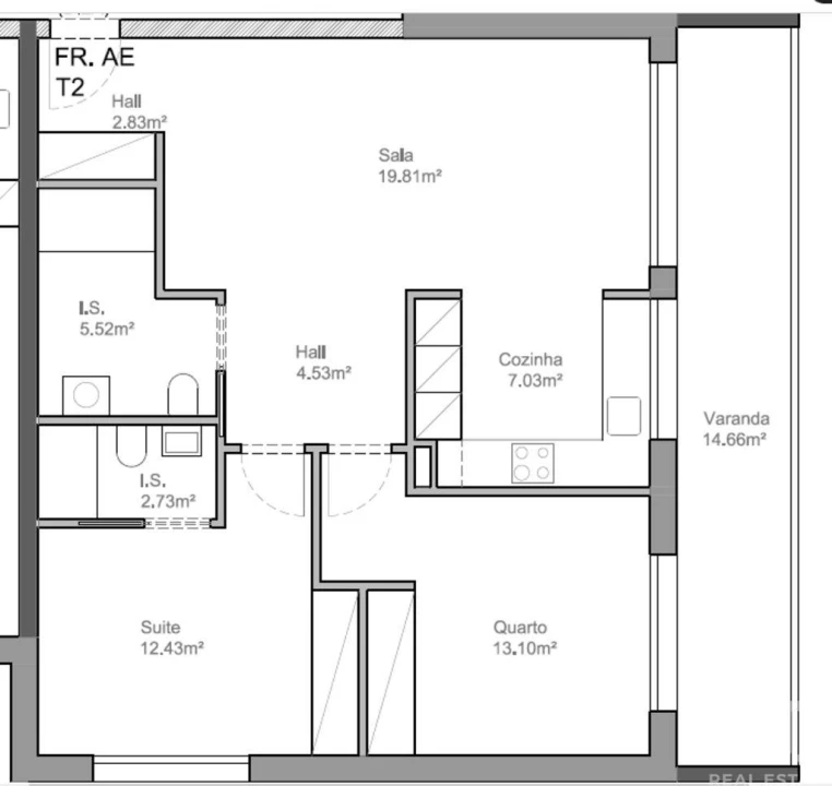 Apartamento T2 para Venda em Leiria, Pousos, Barreira e Cortes Foto 20