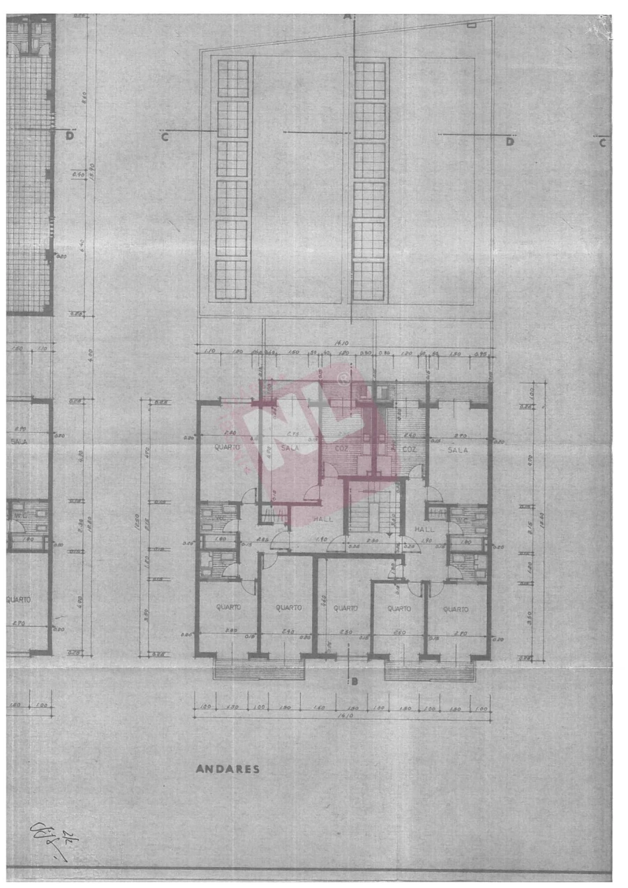 Apartamento T3 para Arrendamento em Pontinha e Famões Planta 1