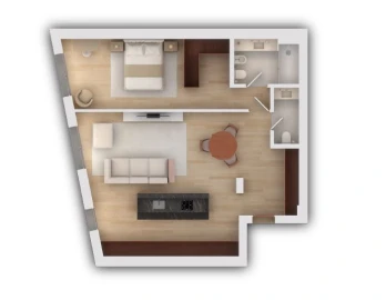 Apartamento T1 para Venda em Vila do Conde