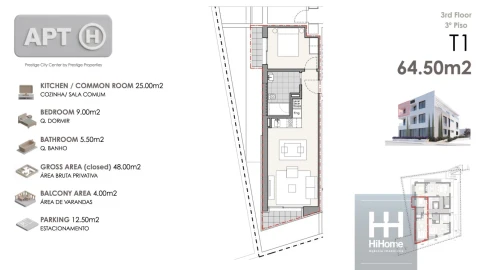 Apartamento para Venda em Machico