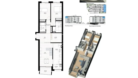 Apartamento T2 para Venda em Matosinhos e Leça da Palmeira