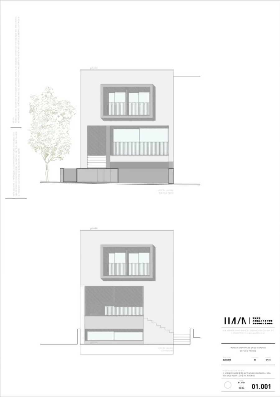 Moradia T4 para Venda em Ribeirão Planta 1