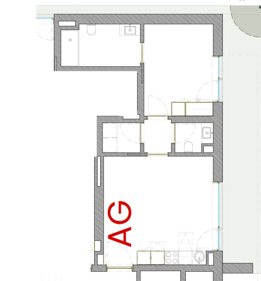 Apartamento T1 para Venda em Ramalde Planta 1