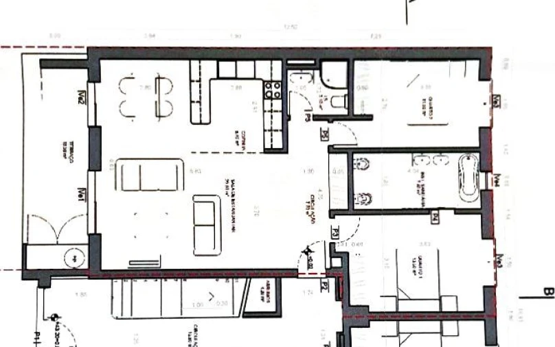 Apartamento T2 para Venda em Portimão Planta 1