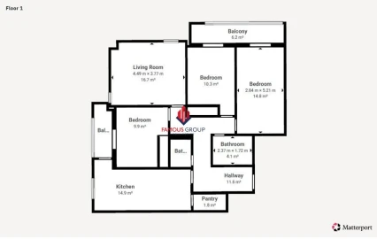 Apartamento T3 para Venda em Portimão