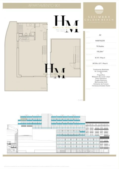 Apartamento para Venda em Sesimbra (Santiago)