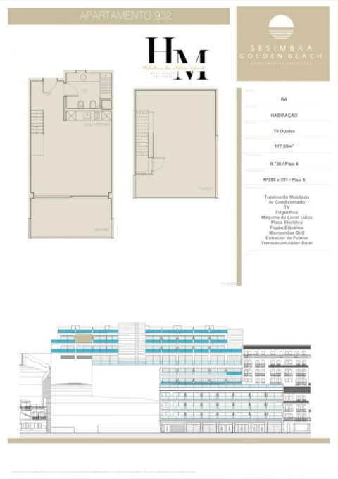 Apartamento para Venda em Sesimbra (Santiago)