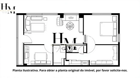 Apartamento T3 para Venda em Benfica