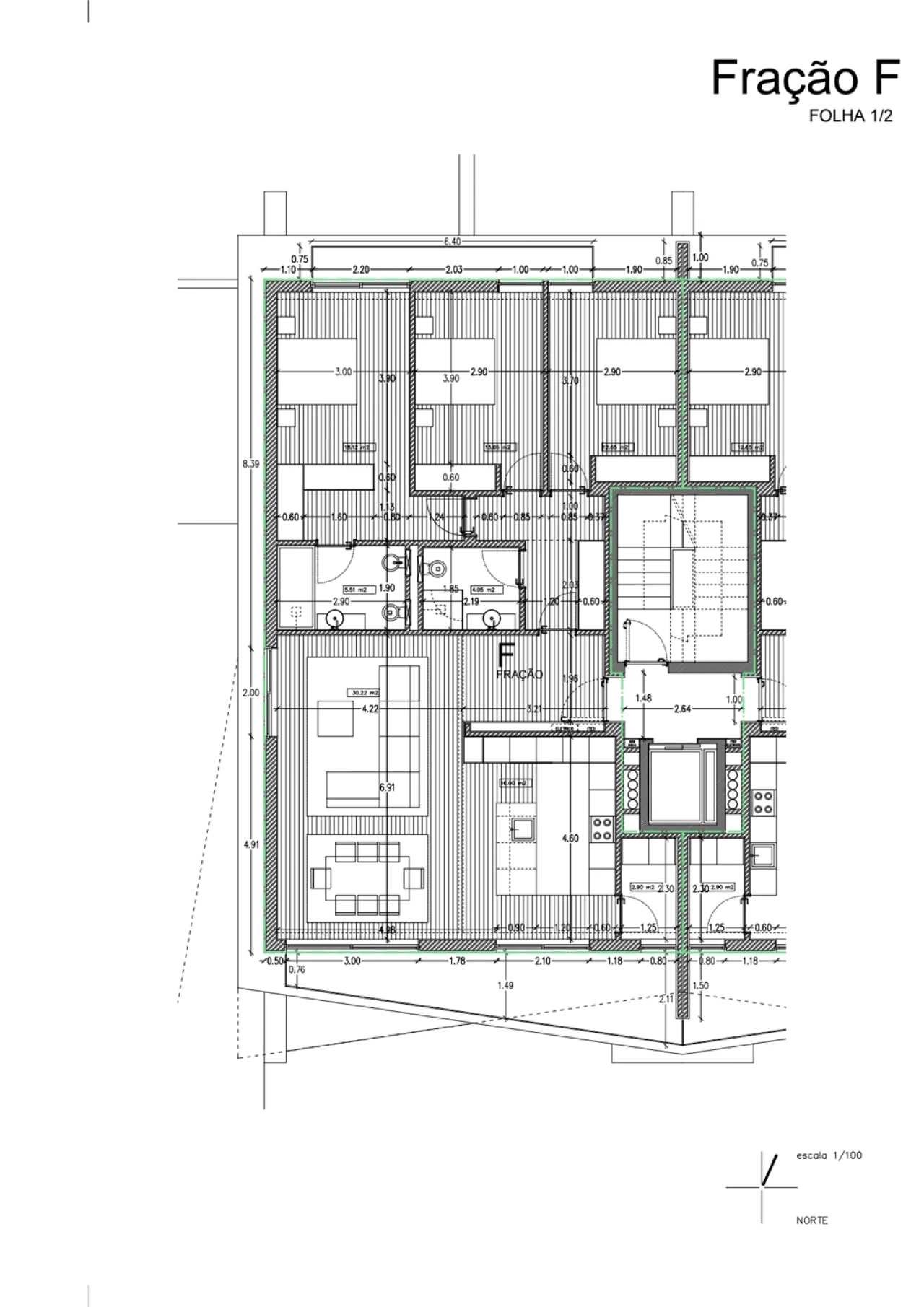 Apartamento T3 para Venda em Gamil e Midões Foto 8