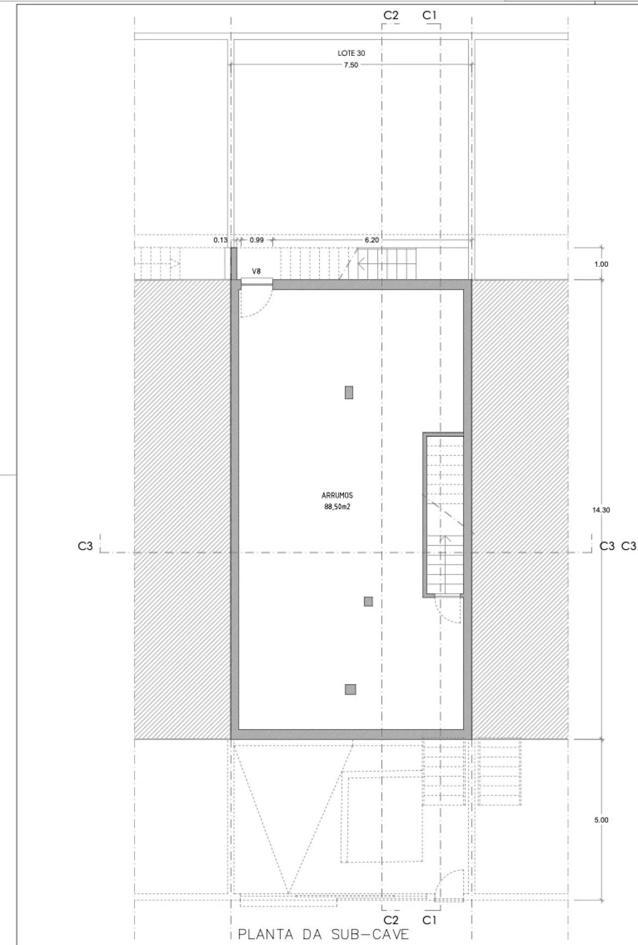 Moradia T3 para Venda em Este (São Pedro e São Mamede) Planta 5