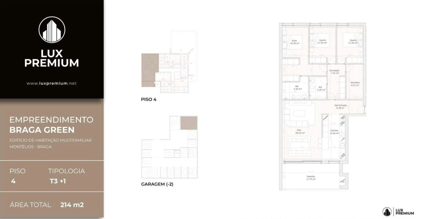 Apartamento T3 para Venda em Real, Dume e Semelhe Foto 9