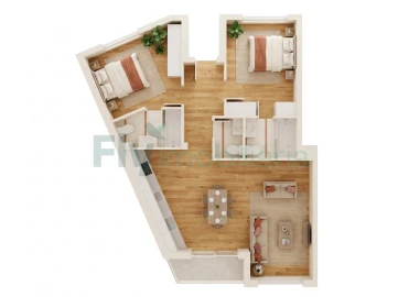 Apartamento T2 para Venda em Caldas de Vizela (São Miguel e São João)