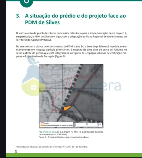 Terreno para Venda em Alcantarilha e Pêra