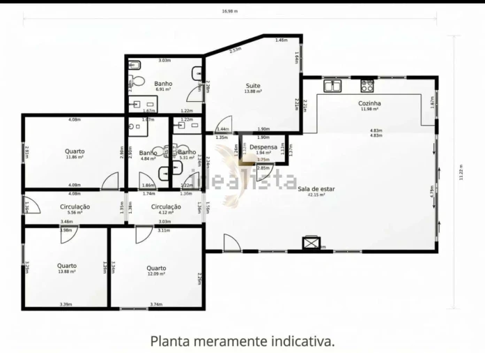 Moradia T4 para Venda em São Bartolomeu de Messines Foto 4