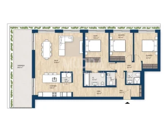 Apartamento T3 para Venda em Santa Marinha e São Pedro da Afurada