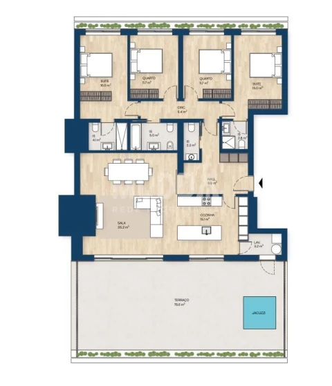 Apartamento T4 para Venda em Santa Marinha e São Pedro da Afurada