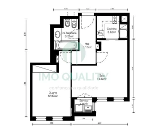 Apartamento T1 para Arrendamento em Lordelo do Ouro e Massarelos