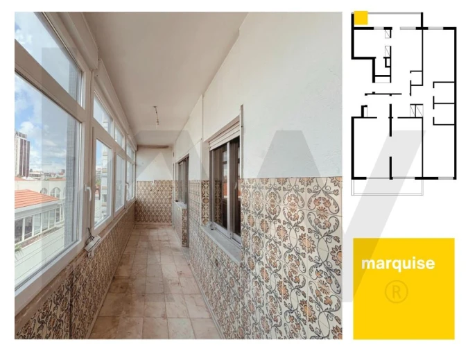 Apartamento T4 para Venda em Avenidas Novas Foto 24