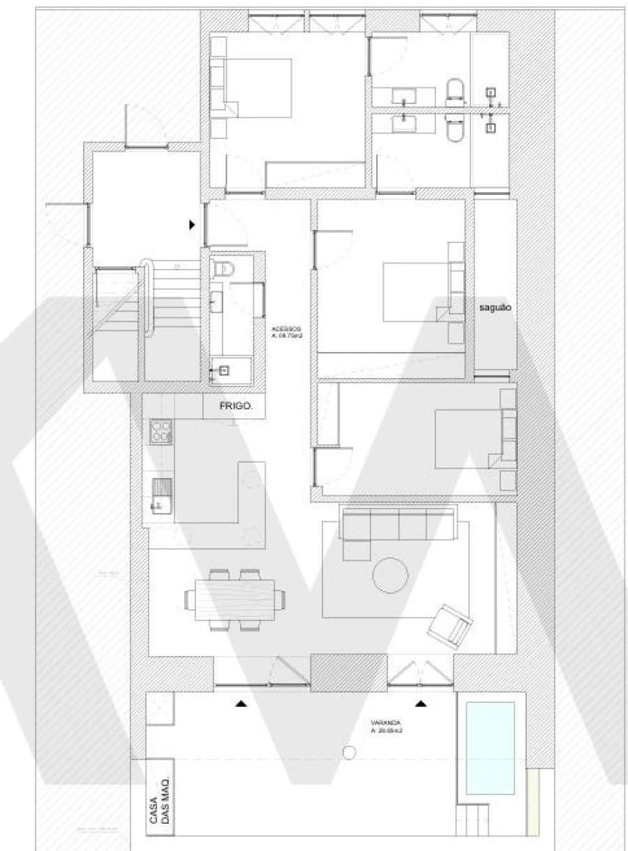 Apartamento T3 para Venda em Estrela Foto 35