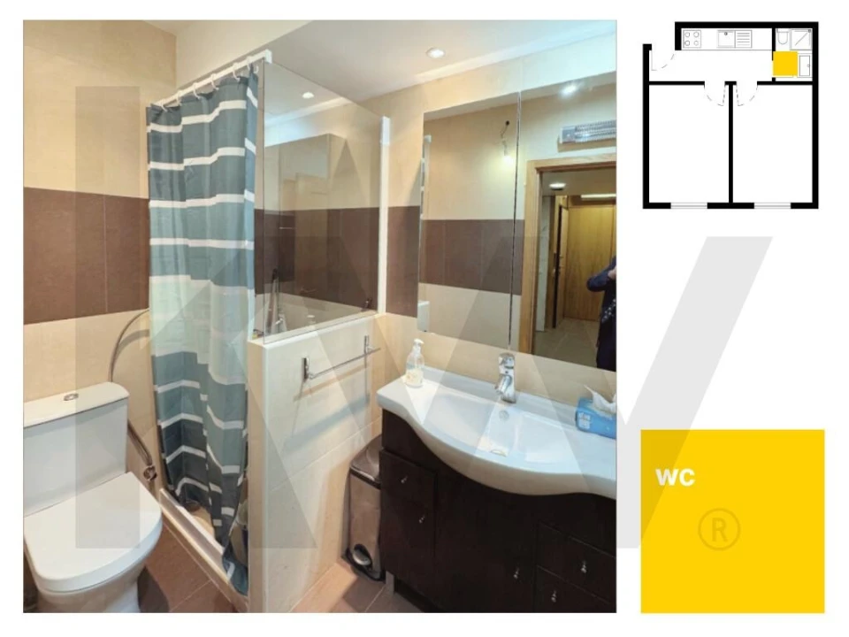 Apartamento T1 para Venda em Avenidas Novas Foto 18