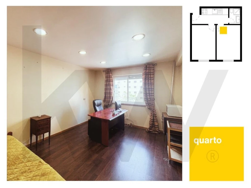 Apartamento T1 para Venda em Avenidas Novas Foto 14