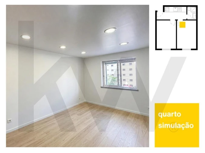 Apartamento T1 para Venda em Avenidas Novas Foto 15