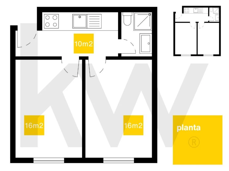 Apartamento T1 para Venda em Avenidas Novas Foto 26