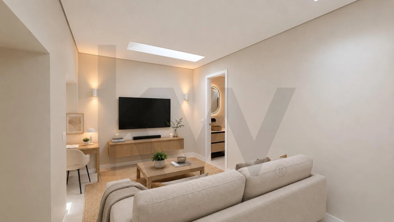 Apartamento T1 para Arrendamento em Carcavelos e Parede Foto 13