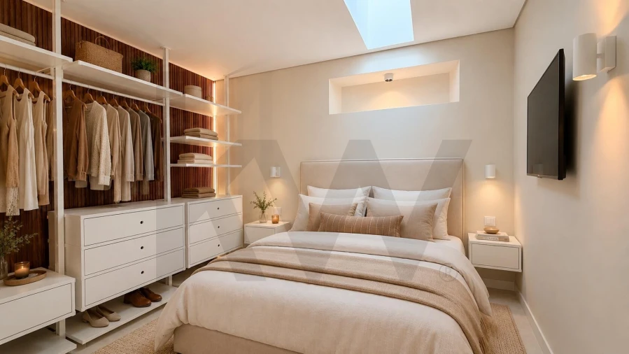 Apartamento T1 para Arrendamento em Carcavelos e Parede Foto 3