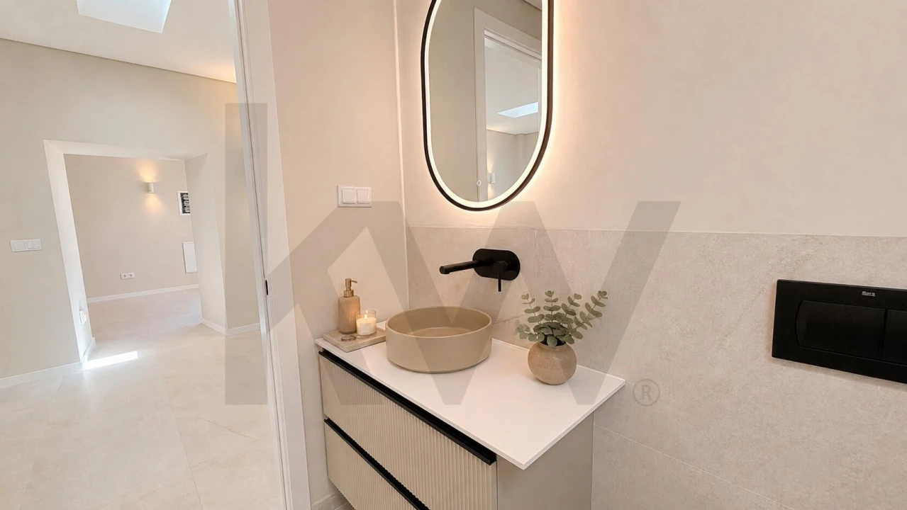 Apartamento T1 para Arrendamento em Carcavelos e Parede Foto 19
