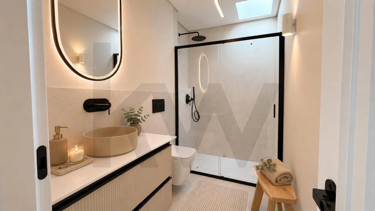 Apartamento T1 para Arrendamento em Carcavelos e Parede Foto 15