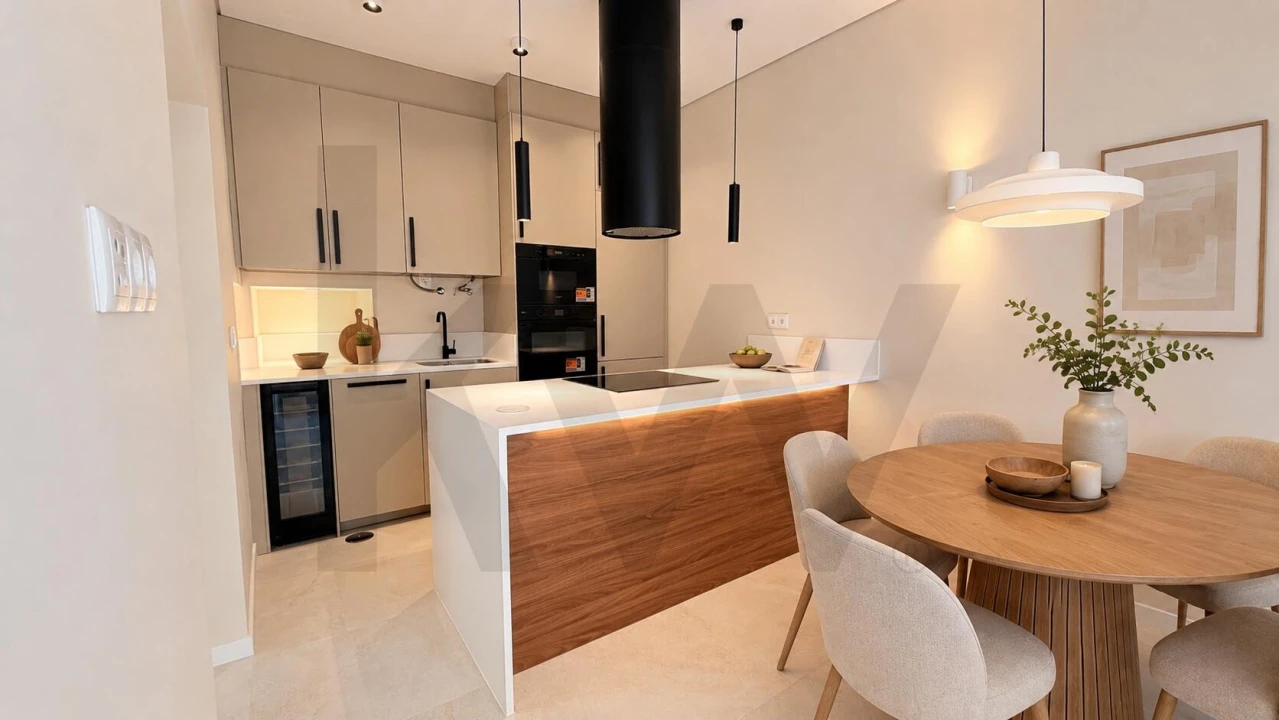 Apartamento T1 para Arrendamento em Carcavelos e Parede Foto 5