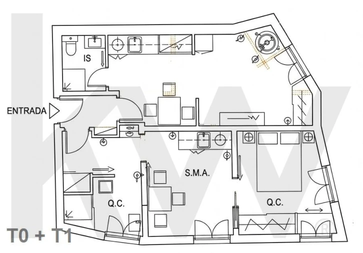 Apartamento T6 para Venda em São Vicente Foto 13