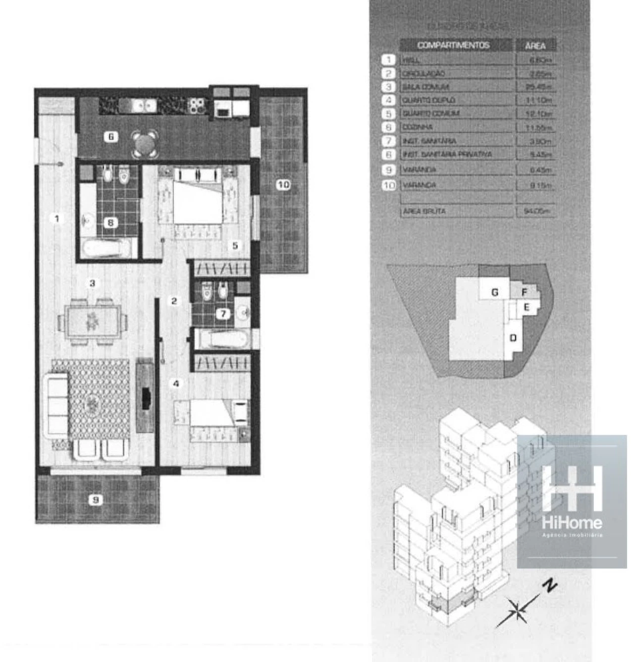 Apartamento T2 para Venda em Caniço Foto 51