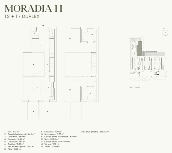 Apartamento T2 para Venda em Lordelo do Ouro e Massarelos Planta 1