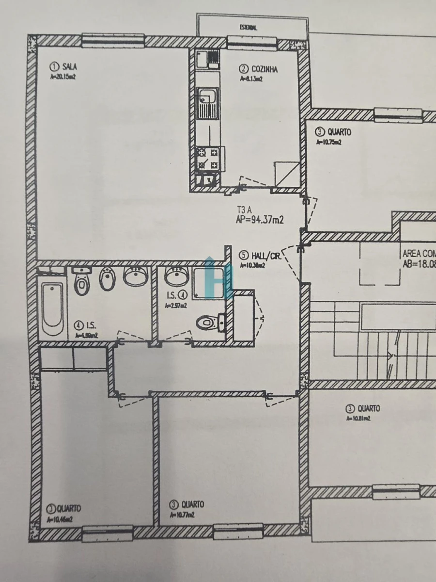 Apartamento T3 para Venda em Portimão Foto 17