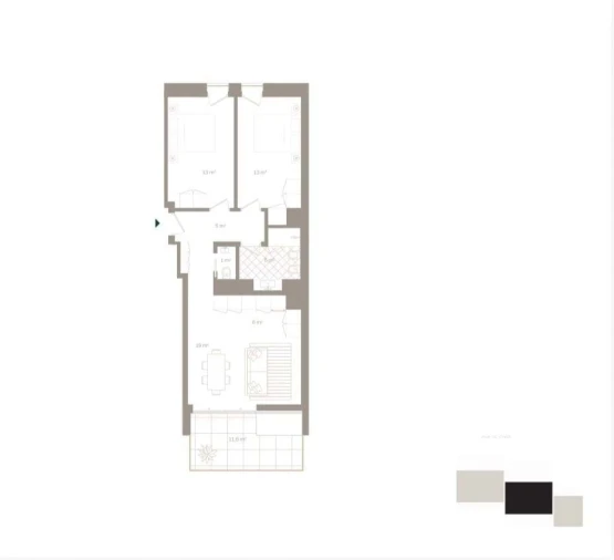 Apartamento T2 para Venda em Santa Marinha Foto 33