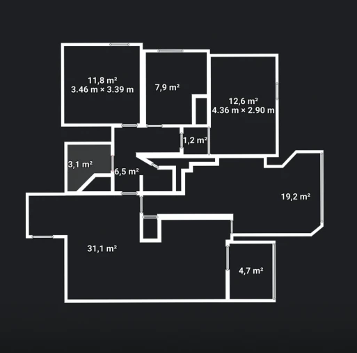 Apartamento T3 para Venda em Santo António dos Cavaleiros e Frielas Planta 2