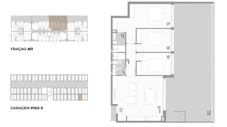 Apartamento T3 para Venda em Fânzeres e São Pedro da Cova Foto 18